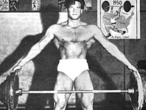 Steve Reeves Pinch Grip Deadlift 